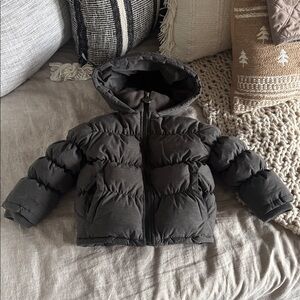 Appaman 2T heavy puffer winter coat charcoal
